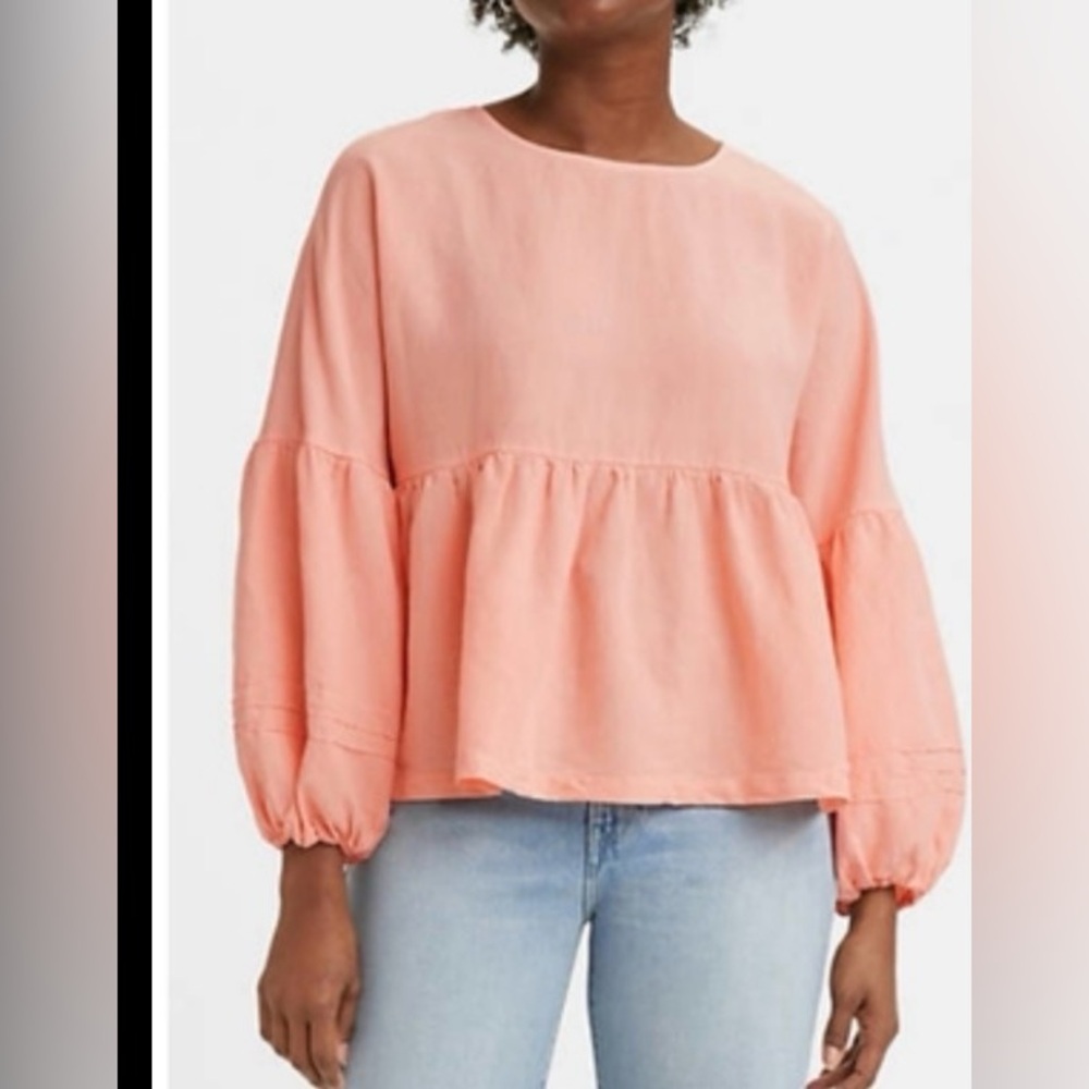 Levi's Made & Crafted Collection Villa Blouse - Picture 2 of 12